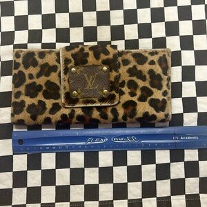 Upcycled LV Cowhide Wallet